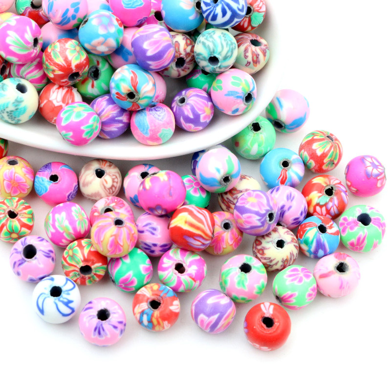 Flower Preservation Resin - 50-100pcs 6 8 10mm 10mm Couleurs