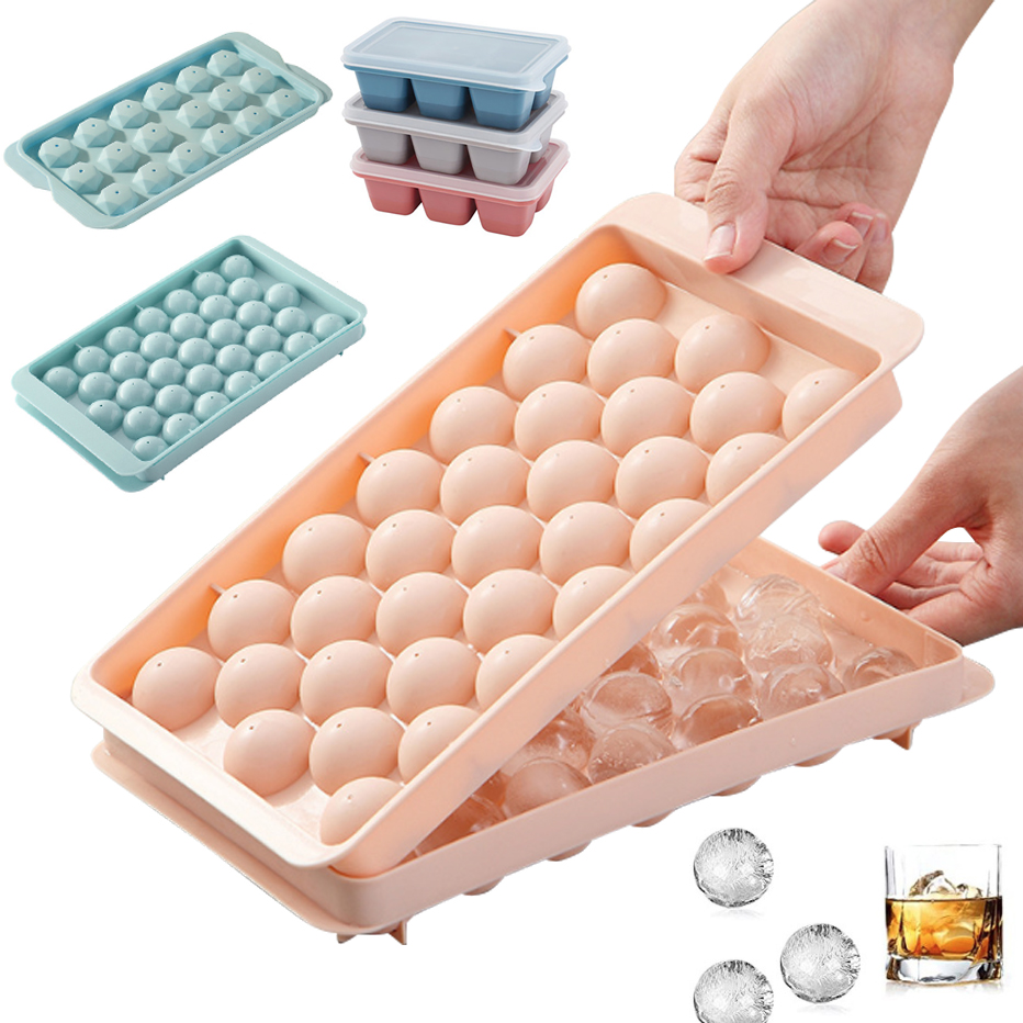 Coaster Mold Round - Plateau à glaçons rond 3D avec