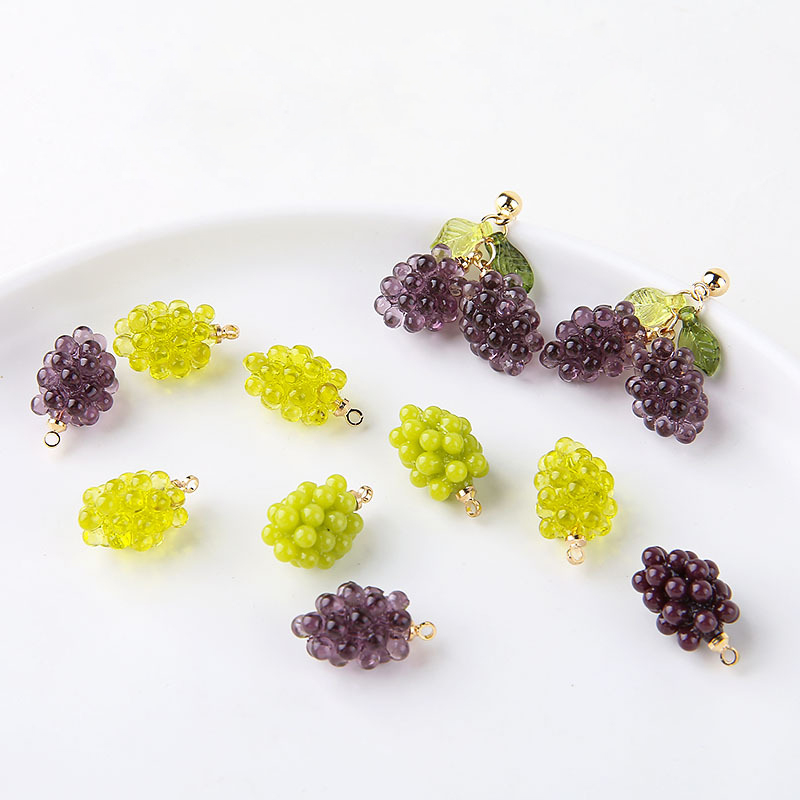 Resin Craft Projects - 6 Breloques en Résine Mignonnes en