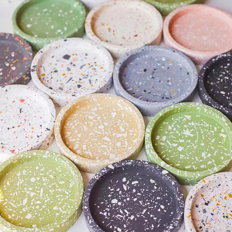 Coaster Mold Round - Moules en silicone pour sous-verre en