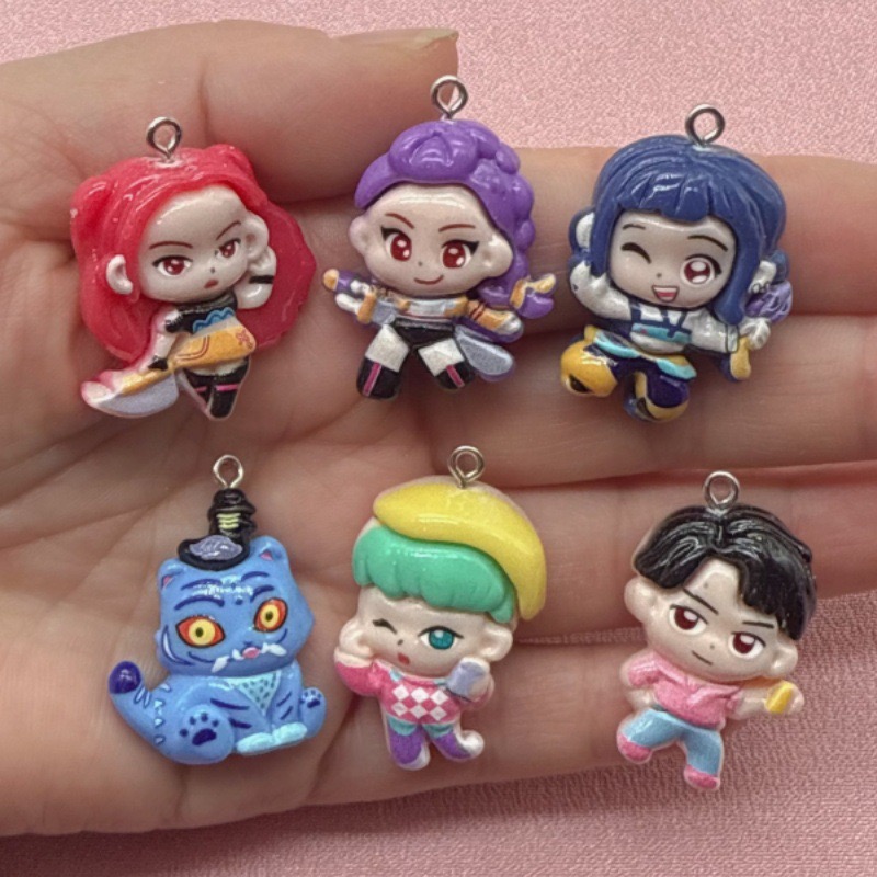 Resin Craft Projects - Pendentif en résine de dessin animé,