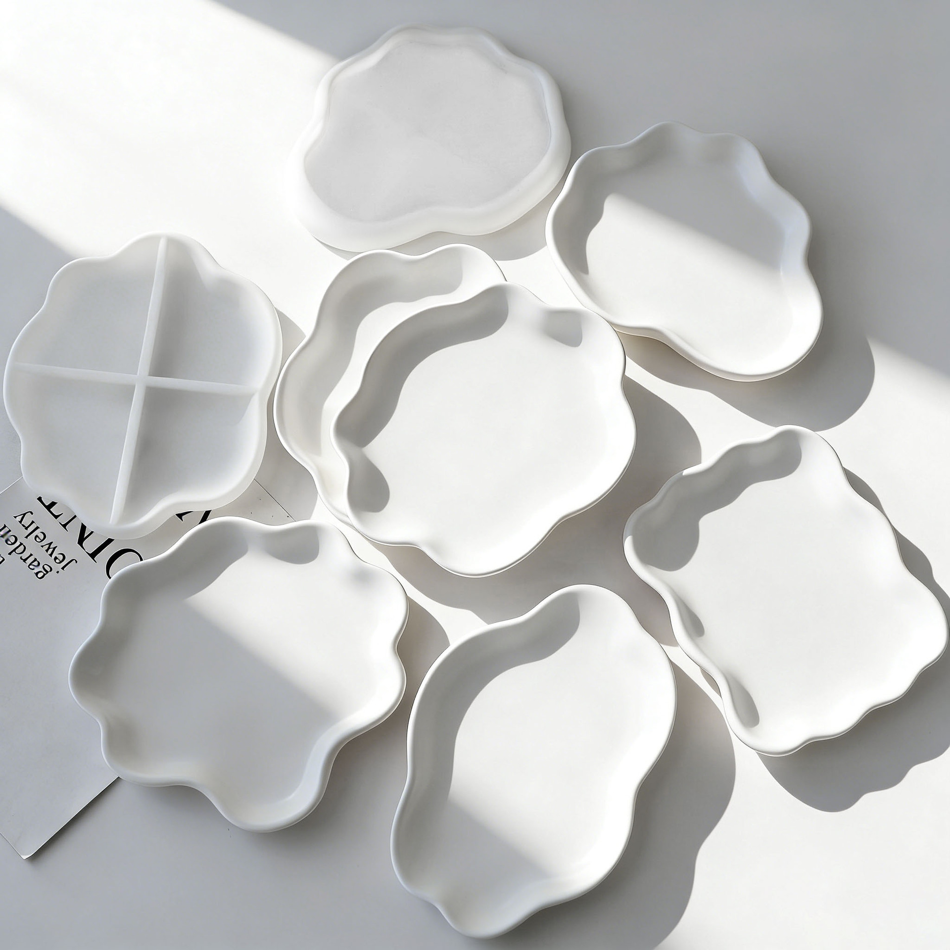 Serving Tray Mold - Moule en Silicone pour dessous de