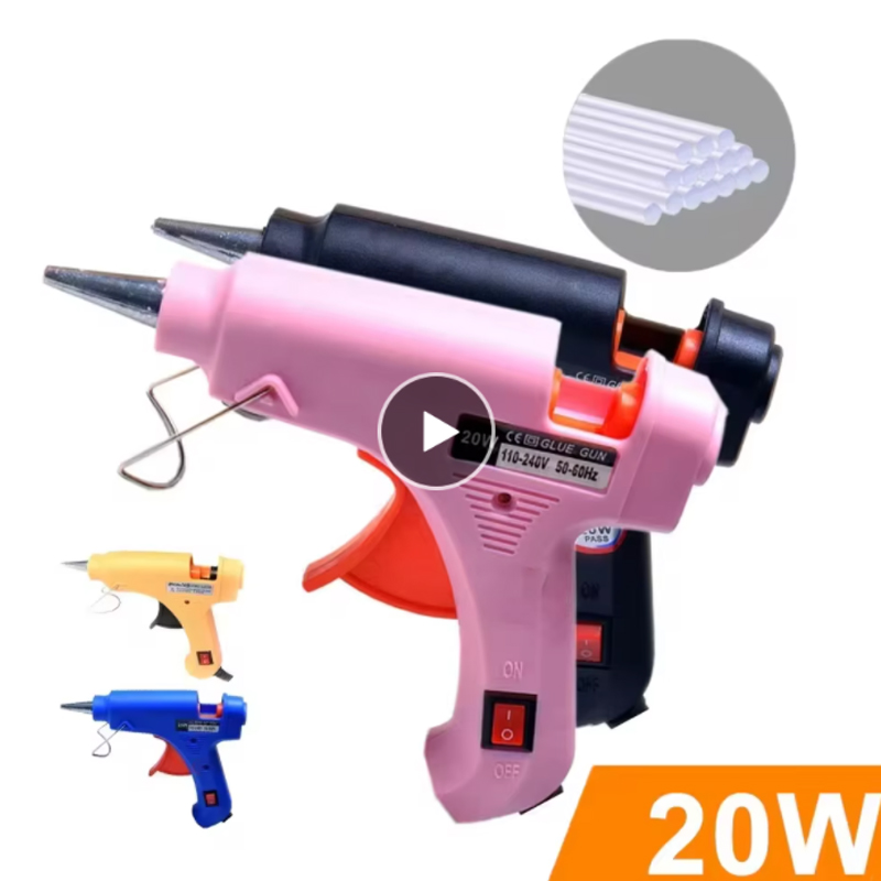 Heat Gun Small - Pistolet à colle prise ue 20W.