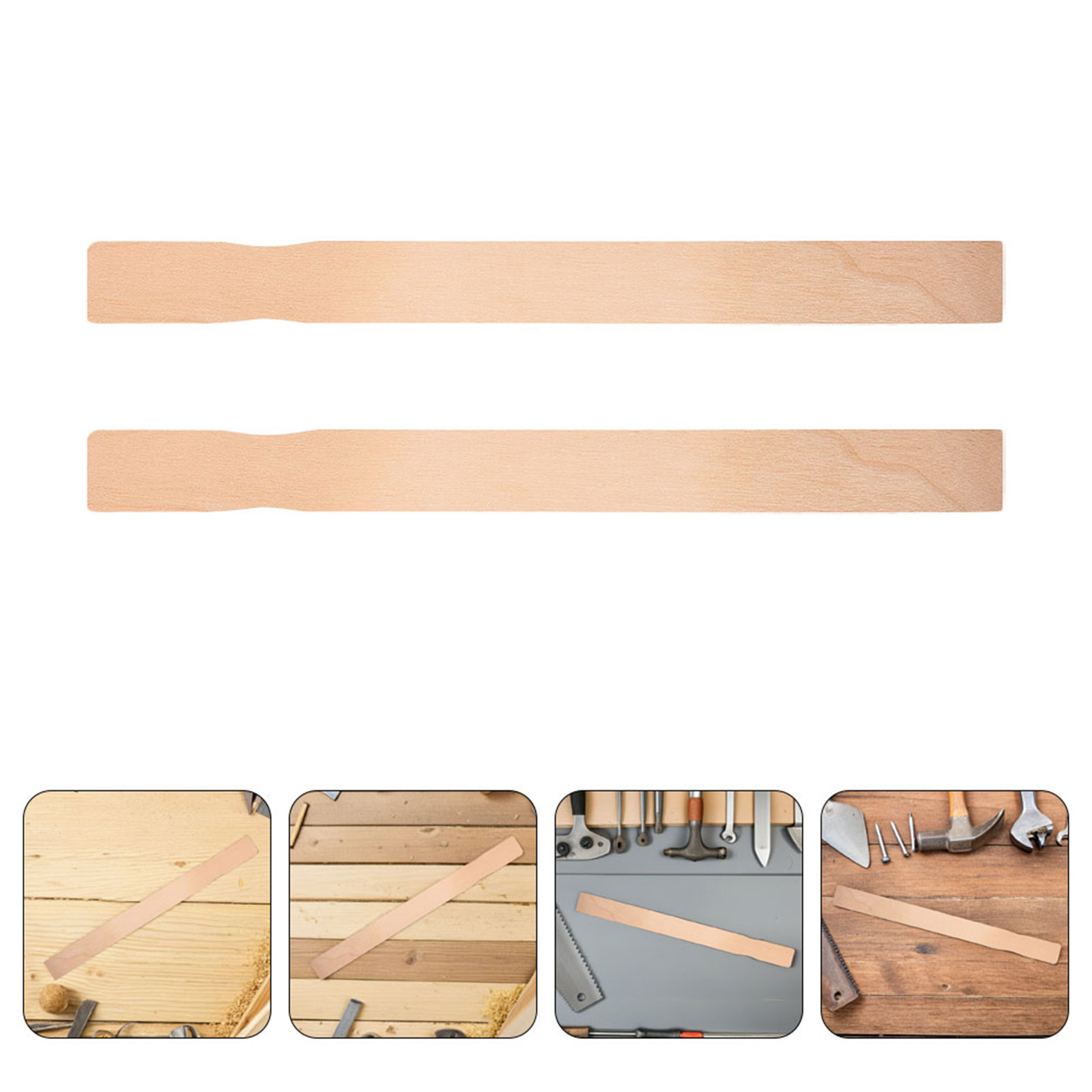 Resin Crafts Diy - 15 bâtonnets mélangeurs en bois poli,