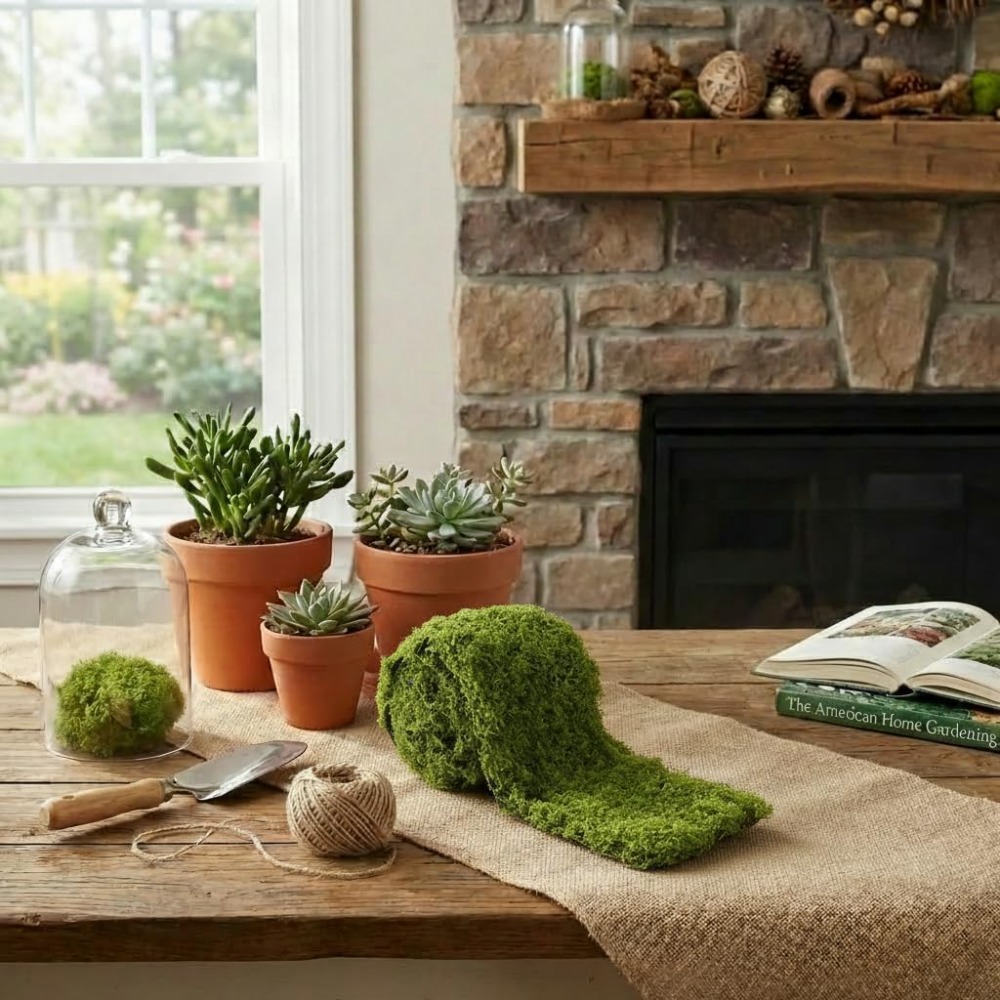 Tapis de mousse artificielle,  - Terrarium Moss Art avis et prix