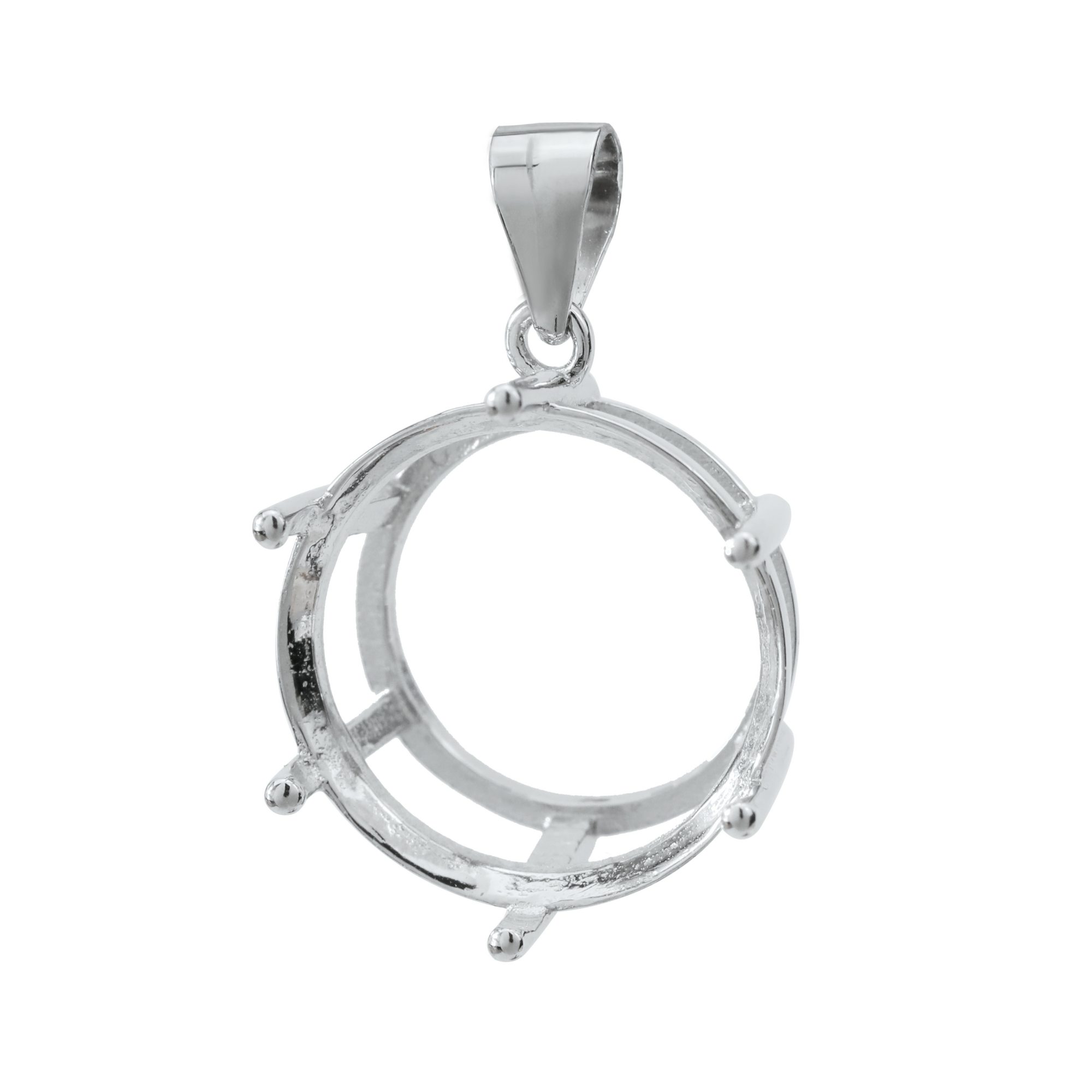 Pendentif Rond en Argent Sterl - Bezels Set Pendant avis et prix