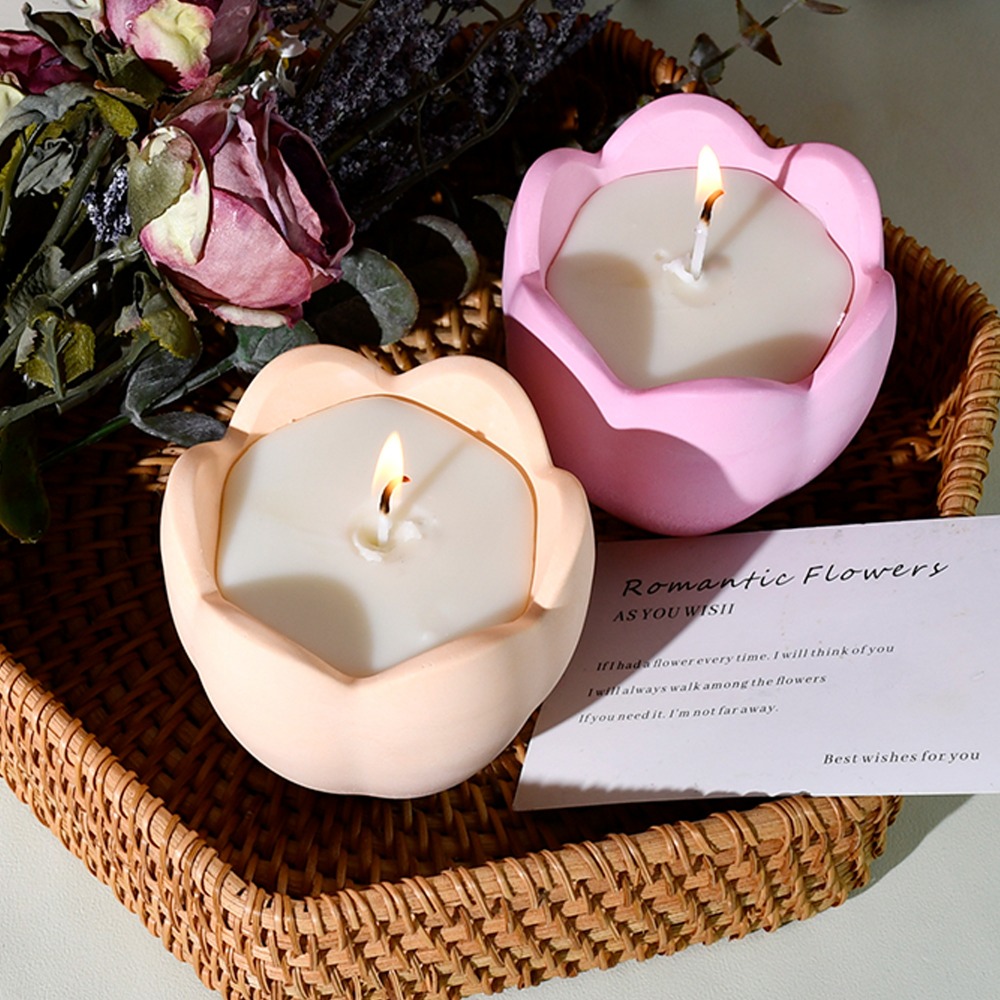 Bougeoir tulipe avec moules en - Flower Preservation Resin avis et prix