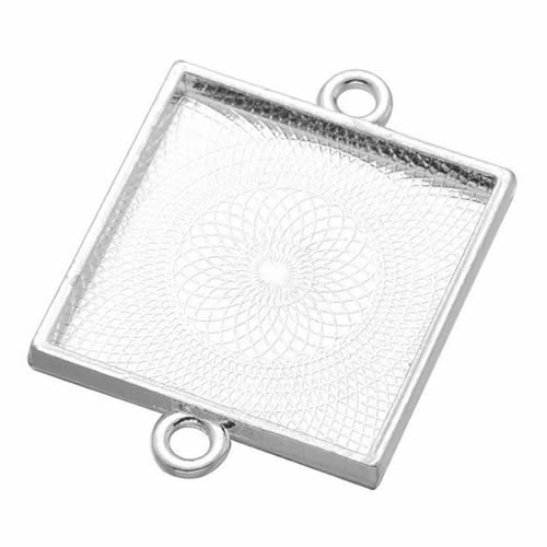 Onebeading-Cabochons carrés 25 - Bezels Set Pendant avis et prix