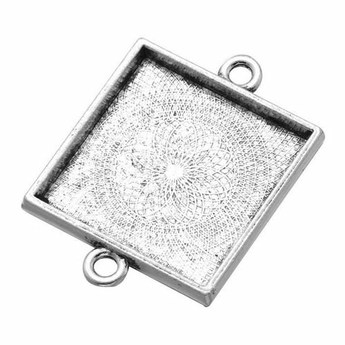 Onebeading-Cabochons carrés 25 - Bezels Set Pendant avis et prix