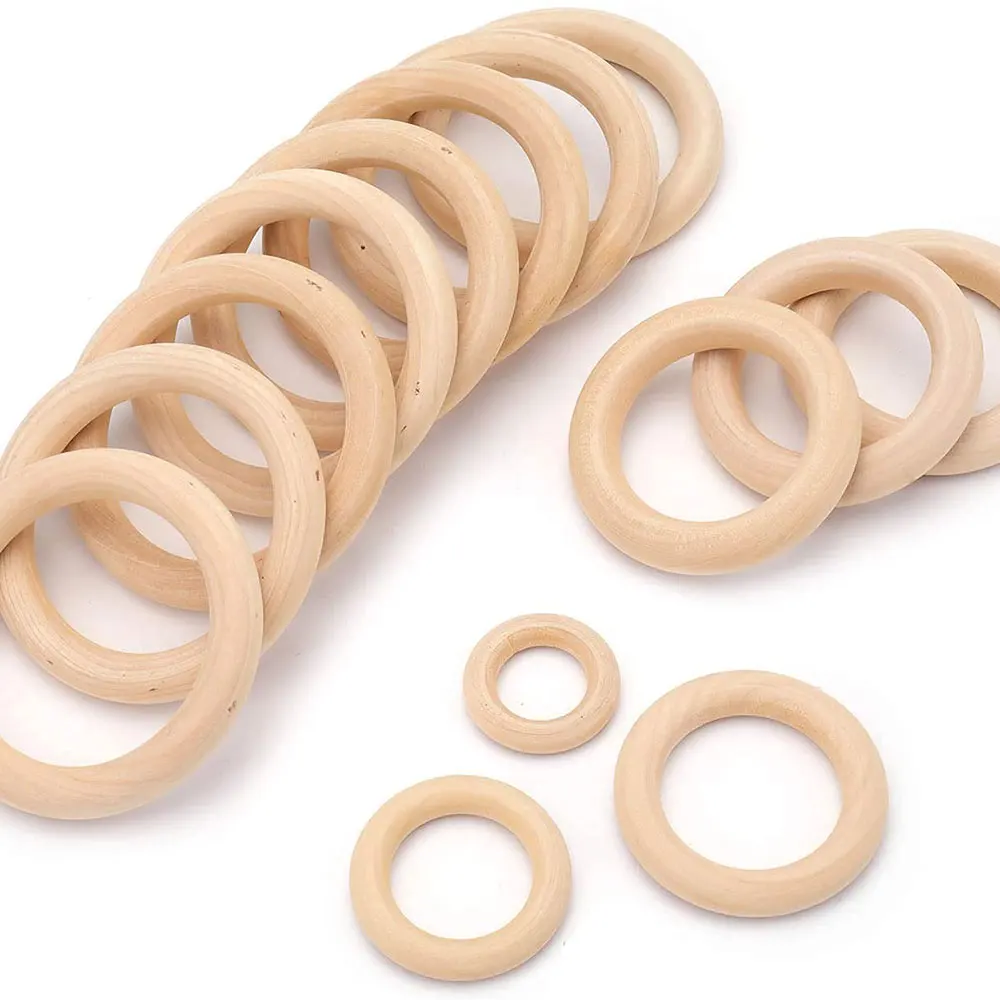 Anneaux en bois massif non fin - Wood Ring Blank avis et prix