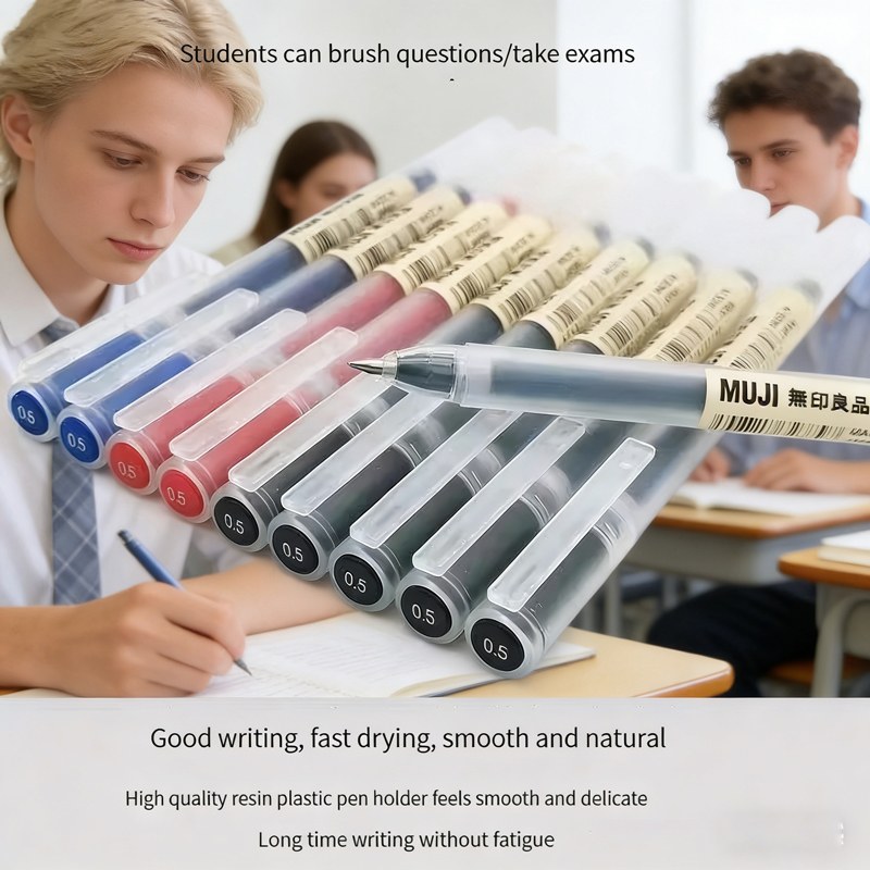 Ensemble de stylos à bille MUJ - Muji Stationery Gel Pen avis et prix