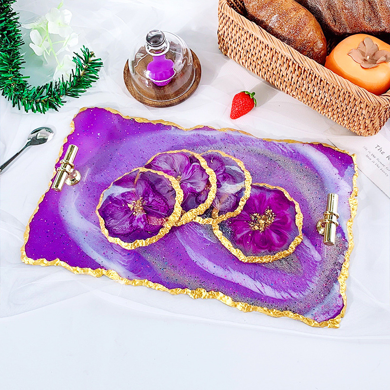DM413 Drusy dessous de verre r - Serving Tray Mold avis et prix