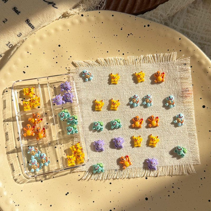 Accessoires de nail art Pokémo - Resin Crafts avis et prix